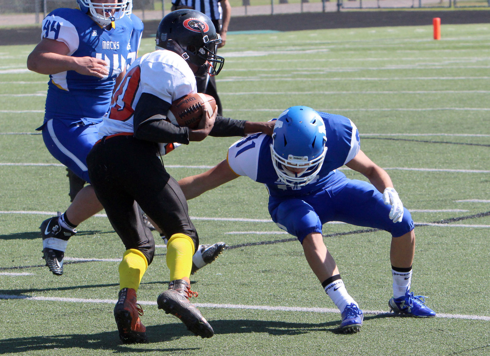 Oakfield at McDonell football 9-8-18